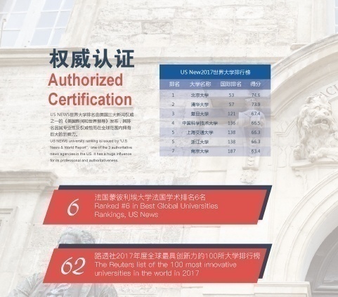 蒙彼利埃大學(xué)高級(jí)工商管理碩士(EMBA)